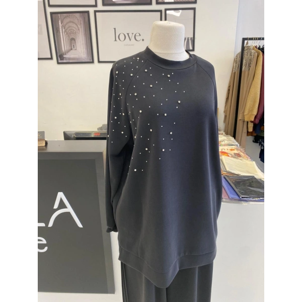 NUSS TAŞ DETAYLI TAKIM