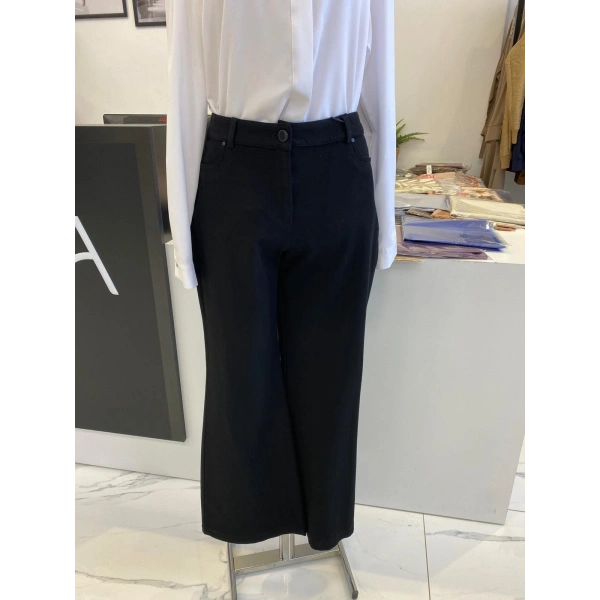 KANVAS İSPANYOL PAÇA PANTALON