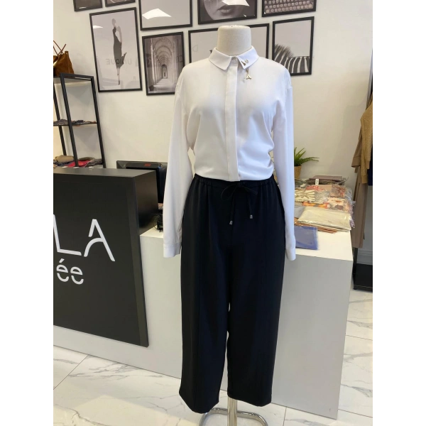 SENTEZ ELEGANCE BELİ LASTİKLİ PANTALON