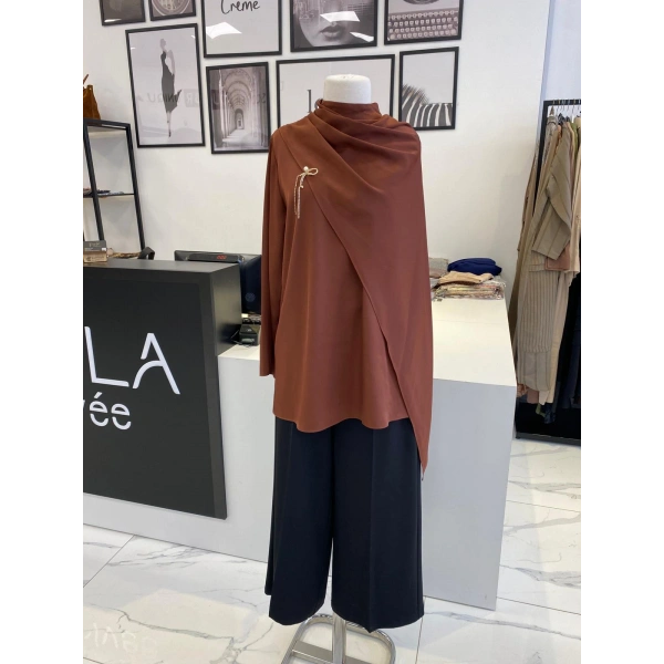 PARLA YAKA DETAYLI GÖMLEK