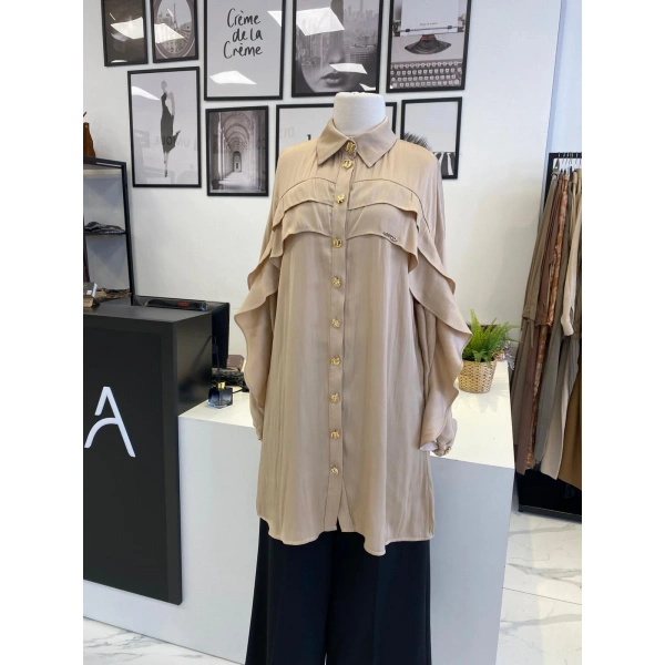 OTTO DESİGEN ÖNÜ VOLANLI TUNİK