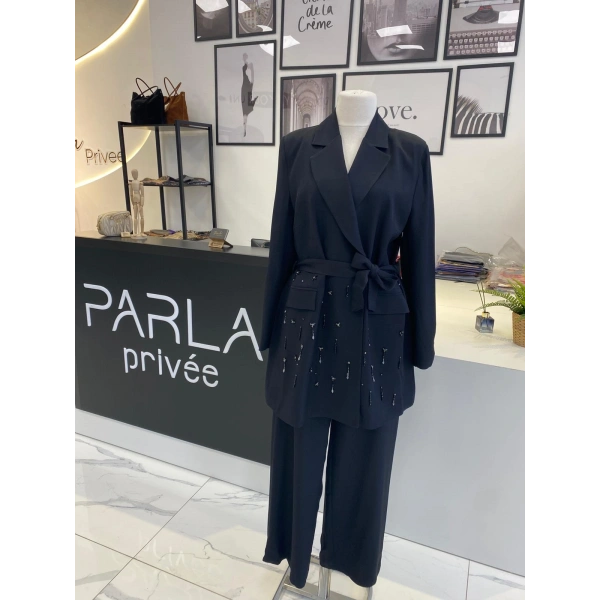 OTTO DESİGEN BONCUK İŞLEMELİ TAKIM