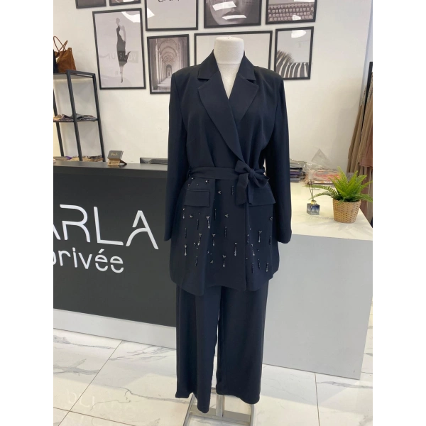 OTTO DESİGEN BONCUK İŞLEMELİ TAKIM