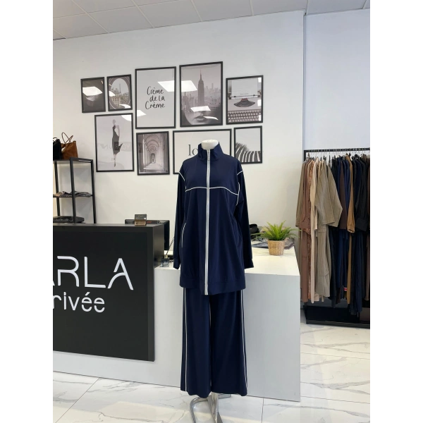 NURCAN ÇETİN SPOR LACİVERT TAKIM