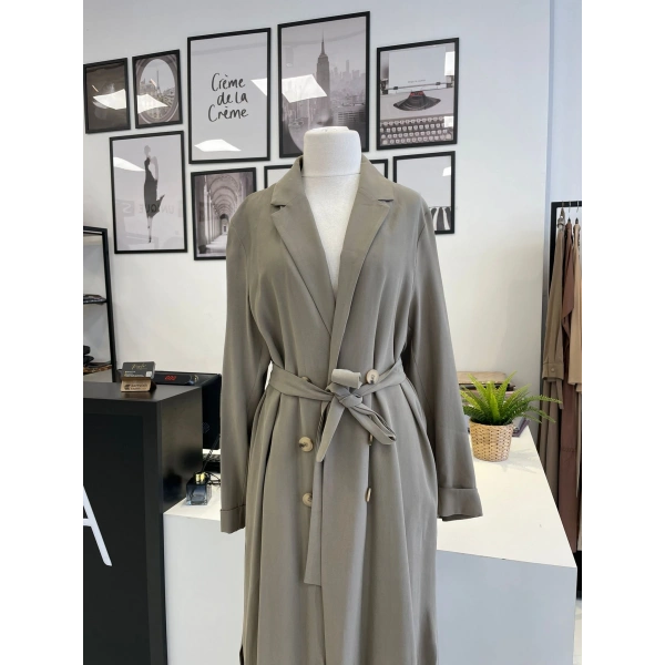 Nurcan Çetin Pardösü ve Pantolon Takım