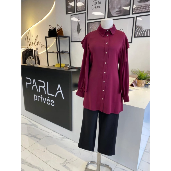 OTTO DESİGEN OMZU FLARLI TUNİK