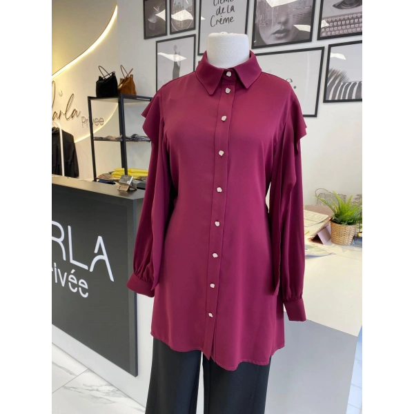 OTTO DESİGEN OMZU FLARLI TUNİK