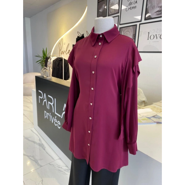 OTTO DESİGEN OMZU FLARLI TUNİK