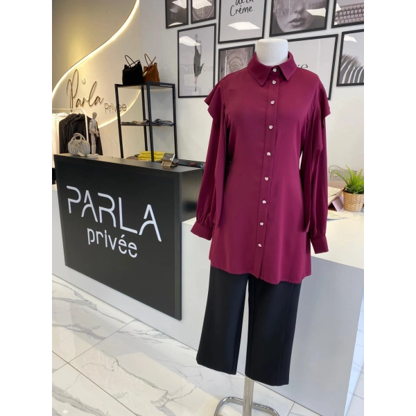 OTTO DESİGEN OMZU FLARLI TUNİK