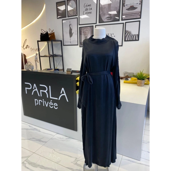 NUSS İPEK CUPRA ELBİSE ELBİSE