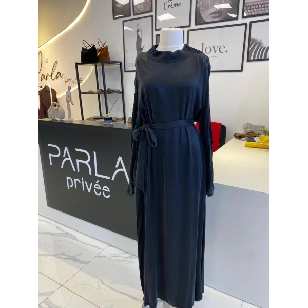 NUSS İPEK CUPRA ELBİSE ELBİSE