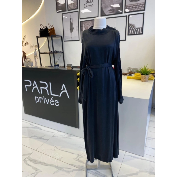 NUSS İPEK CUPRA ELBİSE ELBİSE