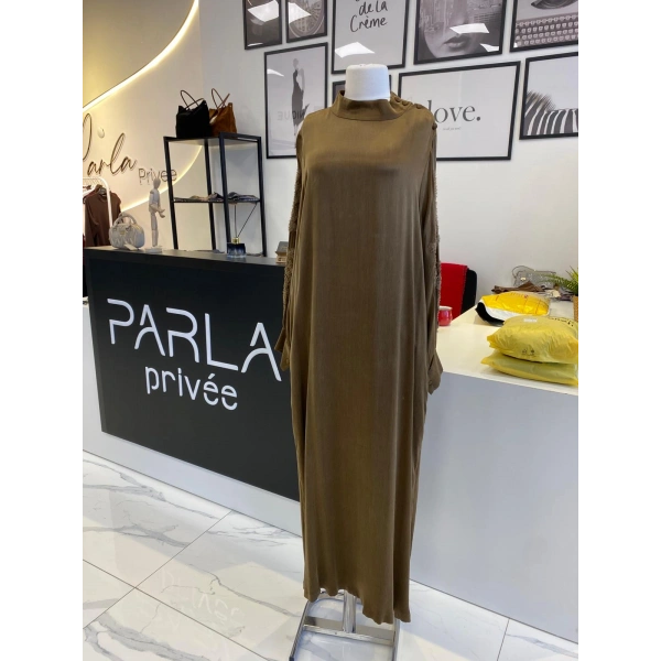 NUSS İPEK CUPRA ELBİSE ELBİSE