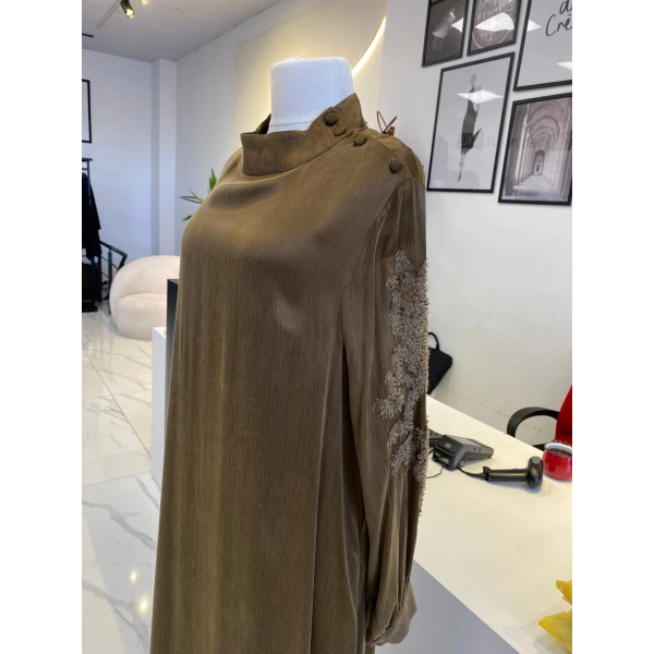 NUSS İPEK CUPRA ELBİSE ELBİSE