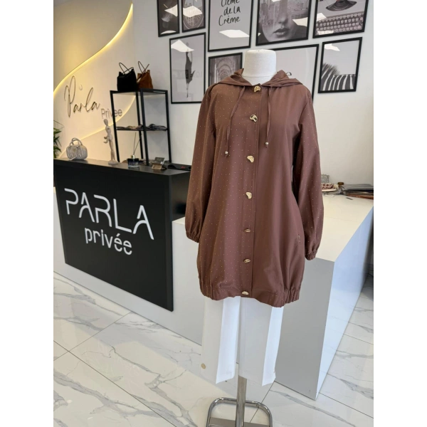 Otto Desigen Taşlı Bomber Ceket