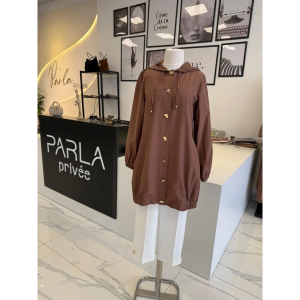 Otto Desigen Taşlı Bomber Ceket