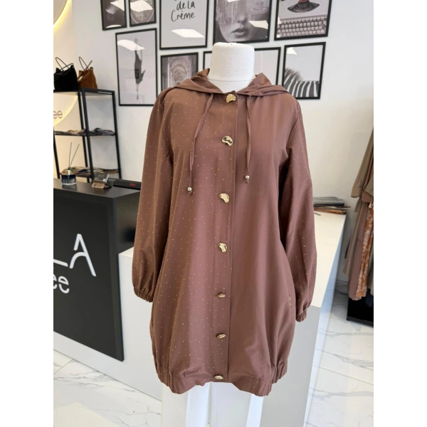 Otto Desigen Taşlı Bomber Ceket