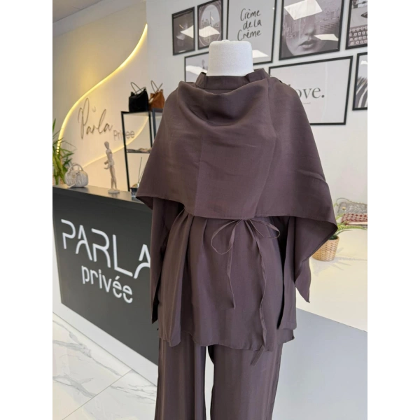Parla Şal Detaylı Takım