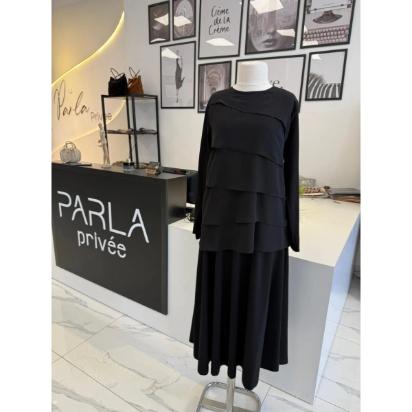 PARLA ÇAPRAZ KAT KAT BLUZ