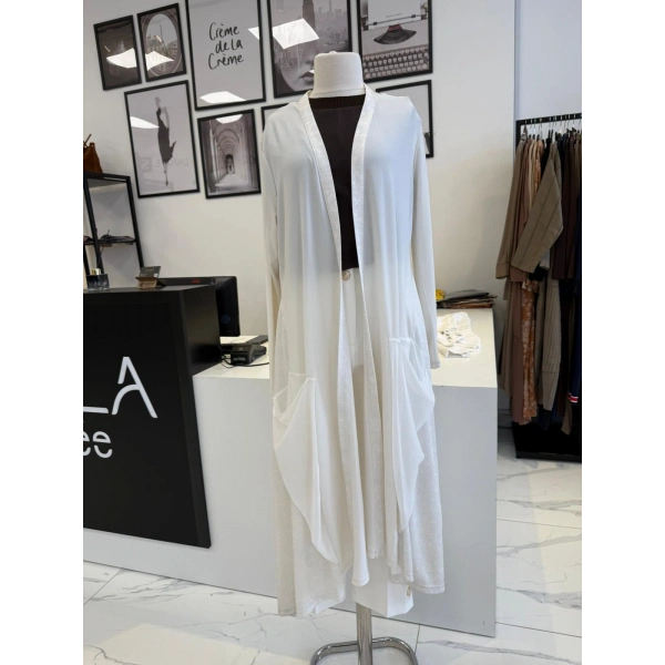 PARLA ŞİFON DETAYLI CEKET