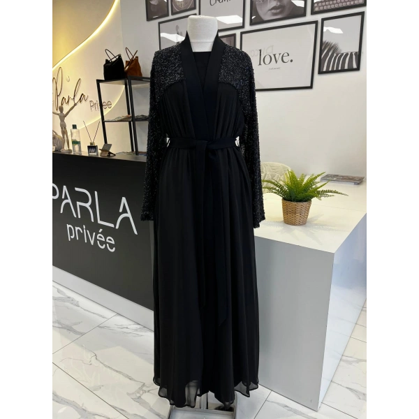 Nurcan Çetin Pullu Abaya