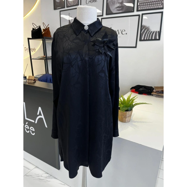 Otto Desigen Floş Yaka Tunik