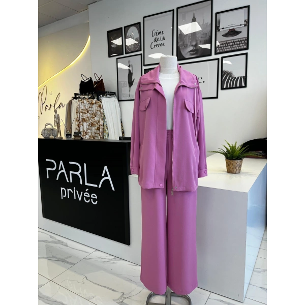 Lisa Exclusive Pembe Takım