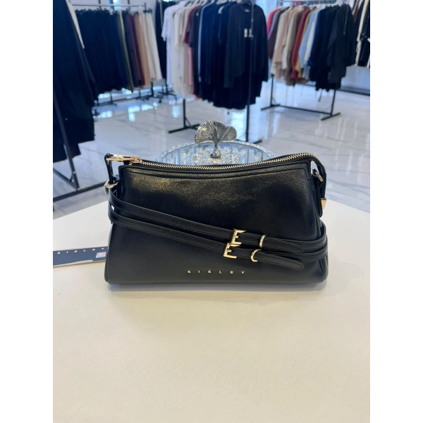 Sisley Kemer Detaylı Mini Aksesuarlı Çanta