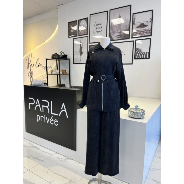 Wennora Cupra Jakarlı Pantolon Takım
