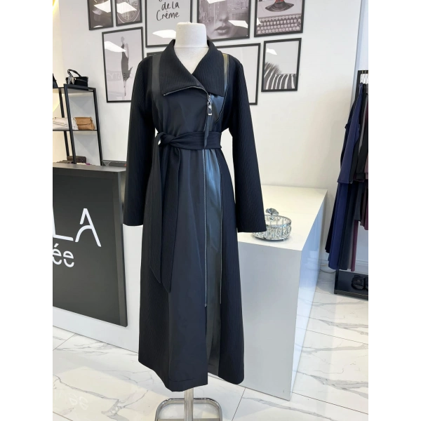 Orhan Store Fermuarlı Siyah Kap