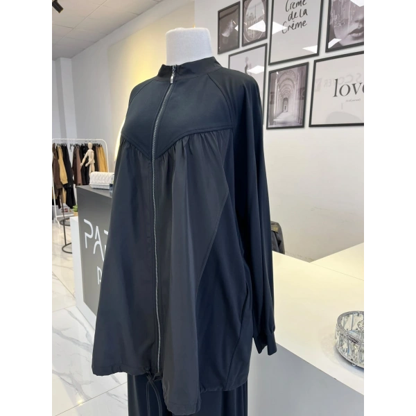 Nurcan Çetin Fermuar Detaylı Pantolon Takım