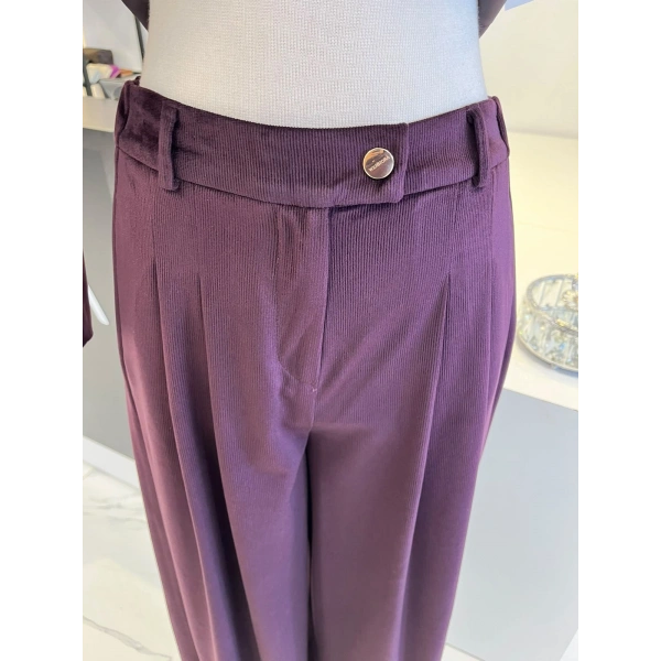 Wennora Bordo Ceket & Pantolon Takım