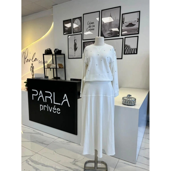Wennora Taşlı Sweat