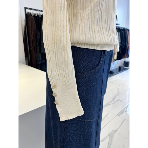 Orhan Store Fitilli Triko Tunik