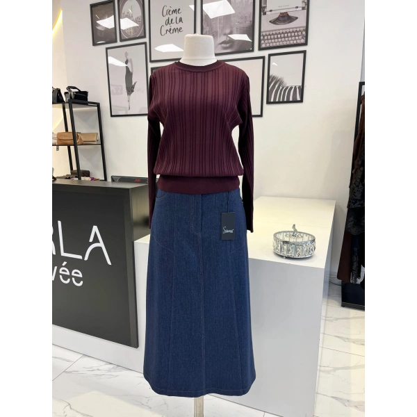 Orhan Store Fitilli Triko Tunik