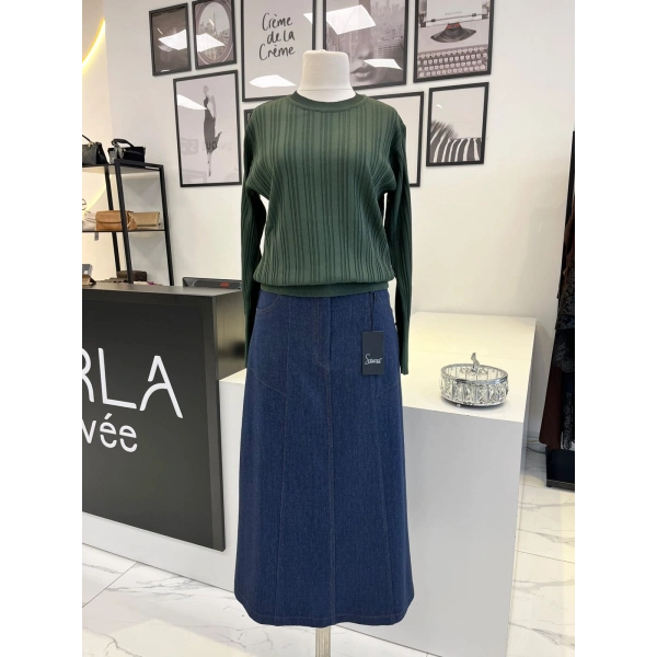 Orhan Store Fitilli Triko Tunik