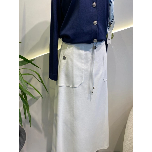 ELENA CEP DÜĞMELİ ETEK