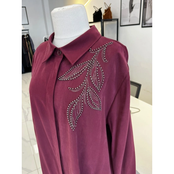 GAZE Boncuk ve Taş Detaylı Tunik