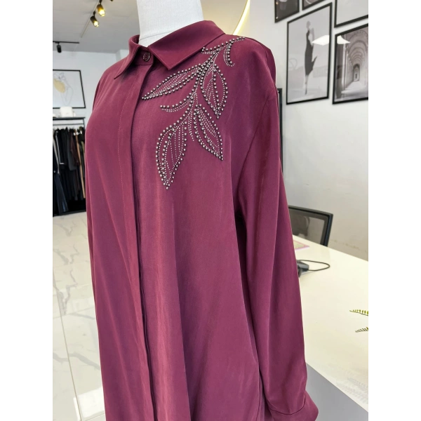 GAZE Boncuk ve Taş Detaylı Tunik
