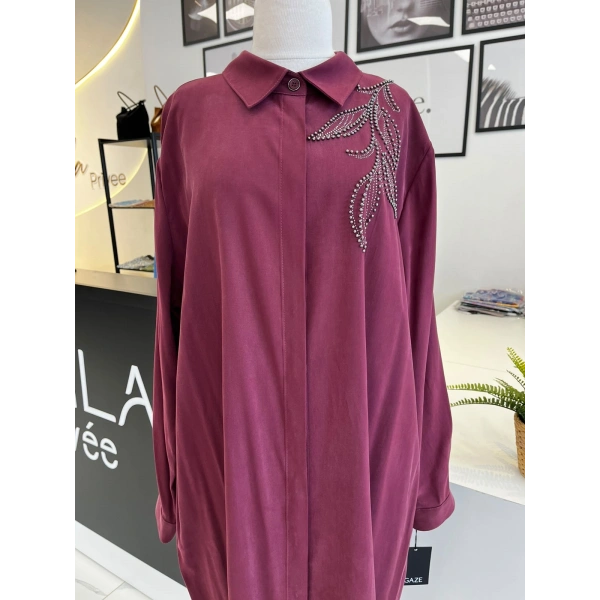 GAZE Boncuk ve Taş Detaylı Tunik