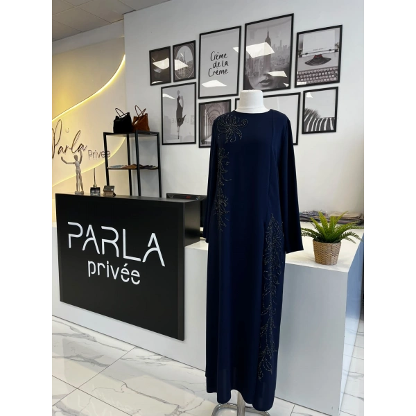 GAZE Lacivert Elbise