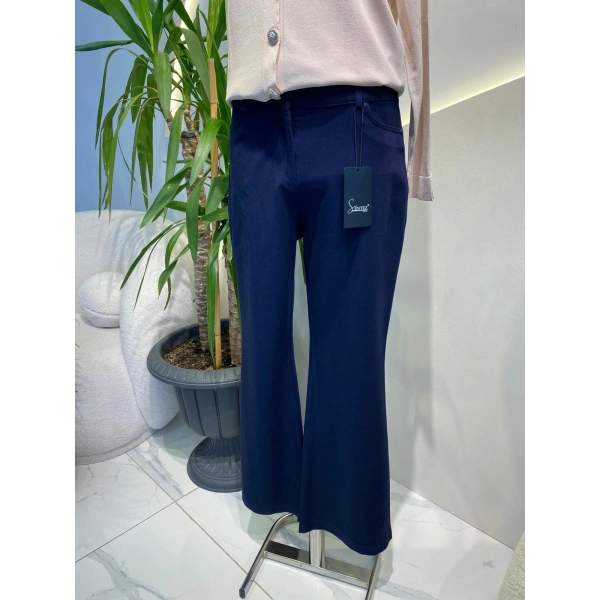 KANVAS İSPANYOL PAÇA PANTALON