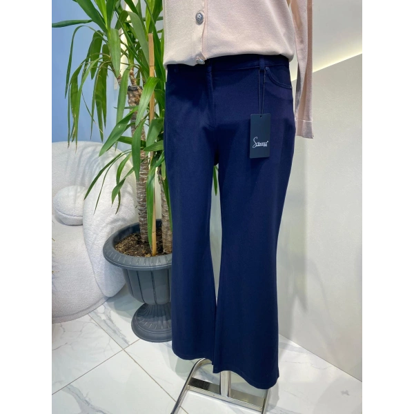 KANVAS İSPANYOL PAÇA PANTALON