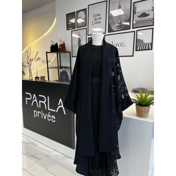 Levidor Desenli Abaya