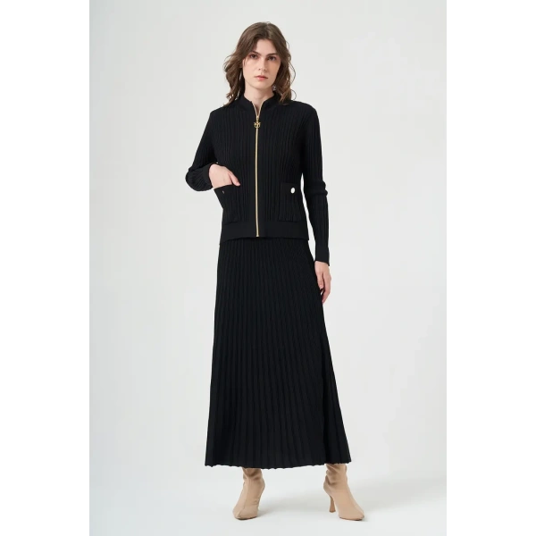 Missa Rayon Soğuk İplik Hermes Hırka Takım