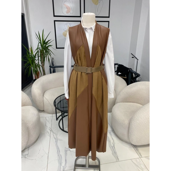 nurcan çetin 25268 deri yelek