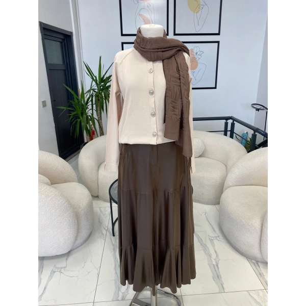 nurcan çetin deri etek