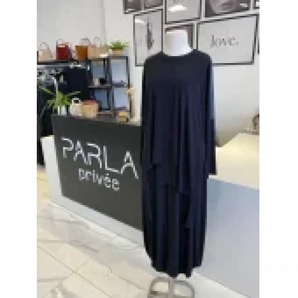 NURCAN ÇETİN DERİ PARÇALI ETEKLİ TAKIM