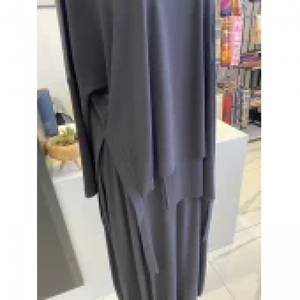 NURCAN ÇETİN DERİ PARÇALI ETEKLİ TAKIM