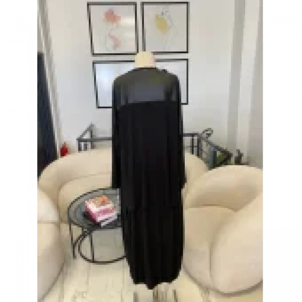 NURCAN ÇETİN DERİ PARÇALI ETEKLİ TAKIM